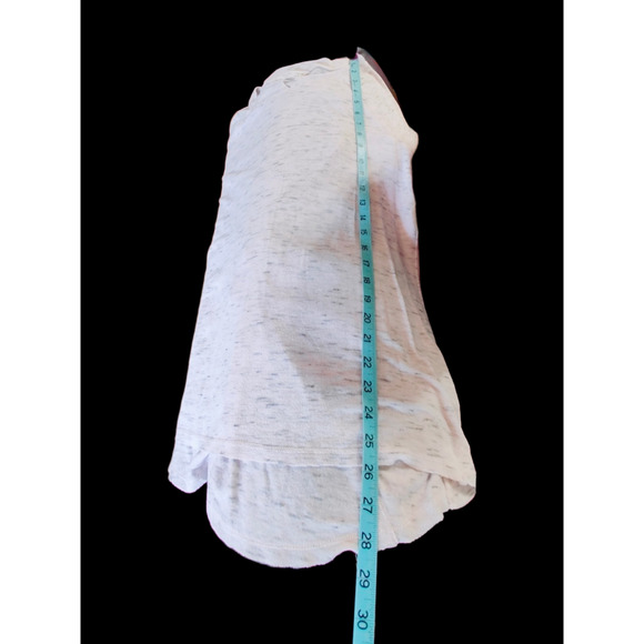 Spring Mercer Space Dye Tee Womens Top S Raglan Long Sleeve Thumb Holes - Picture 7 of 7